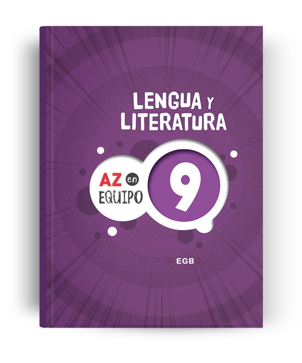 AZenEquipo-cover-lengua-9 Lengua y literatura 9 EGB - Imagen 1